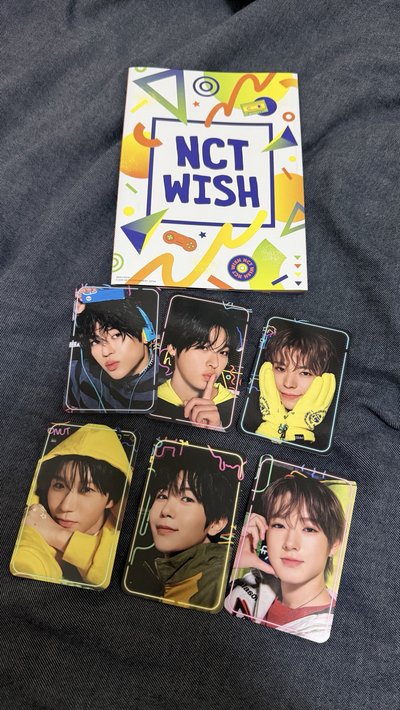 NCT WISH 日咖 會員禮 special kit