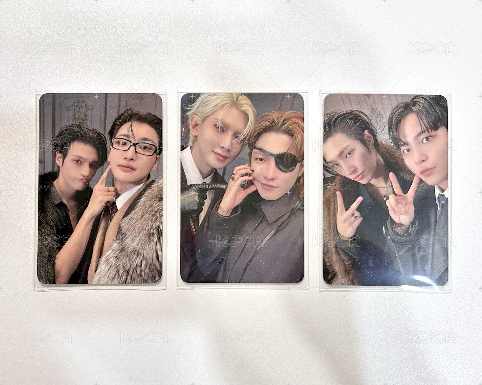 戳戳臉三件套