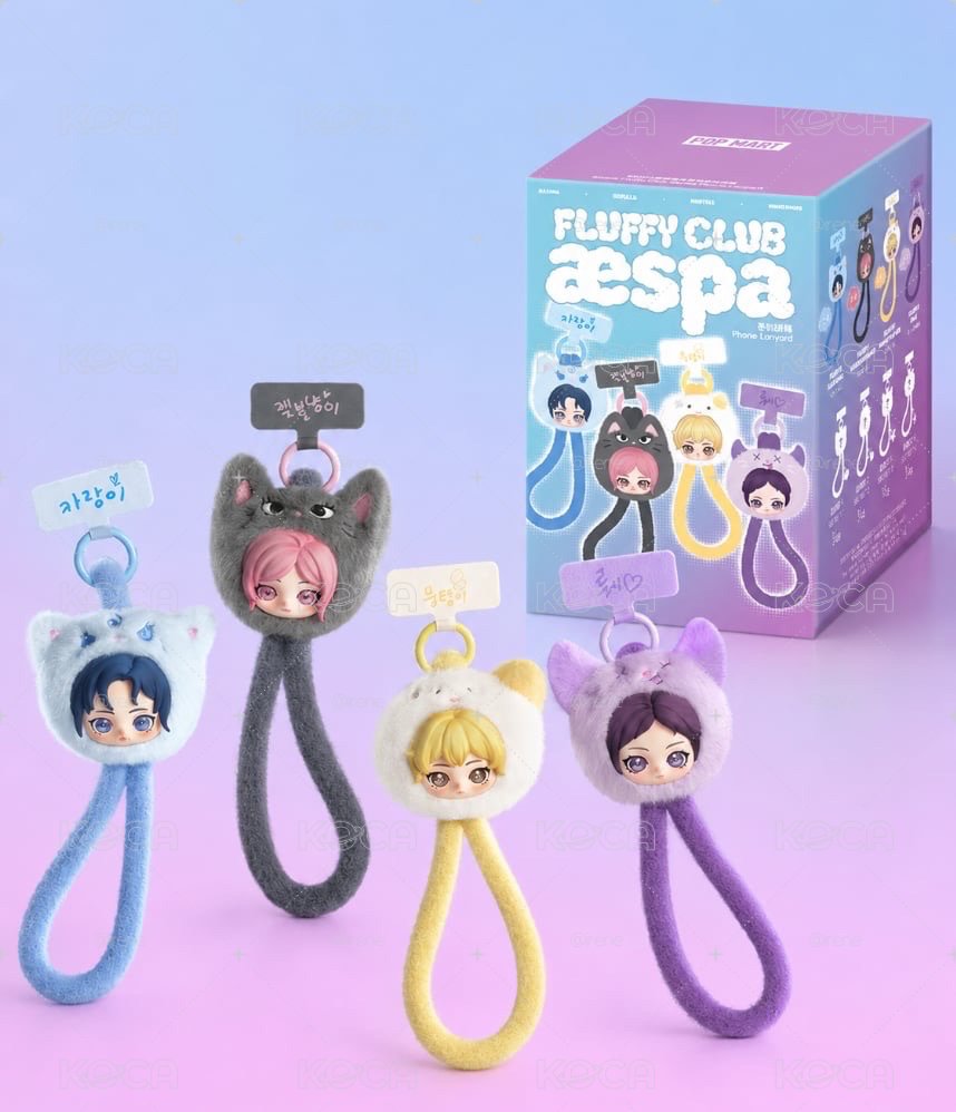 現貨 aespa POP MART泡泡瑪特 手機掛飾 隨機