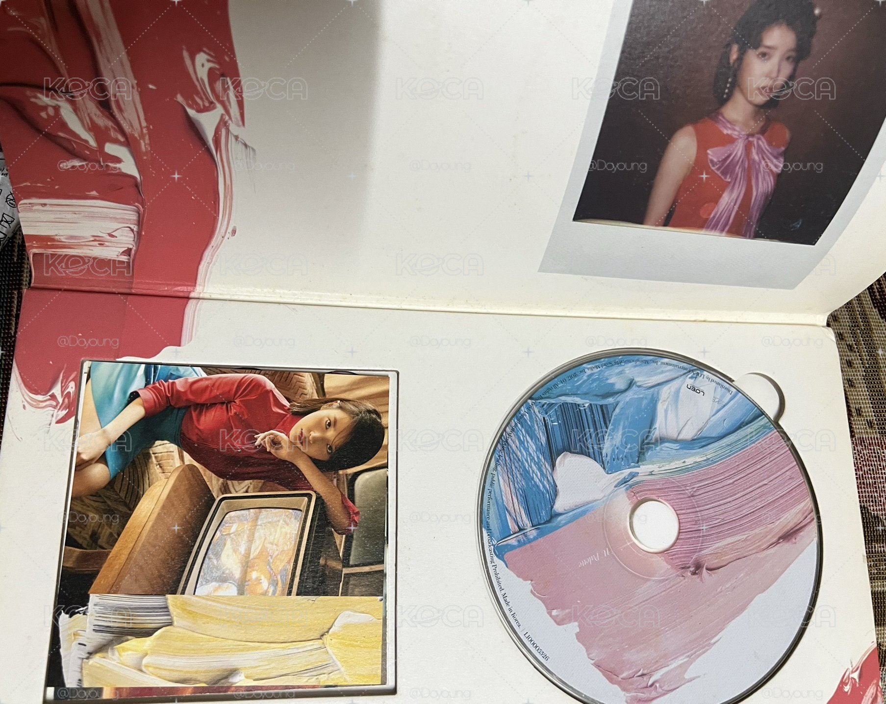 IU palette 調色盤專輯 無外殼