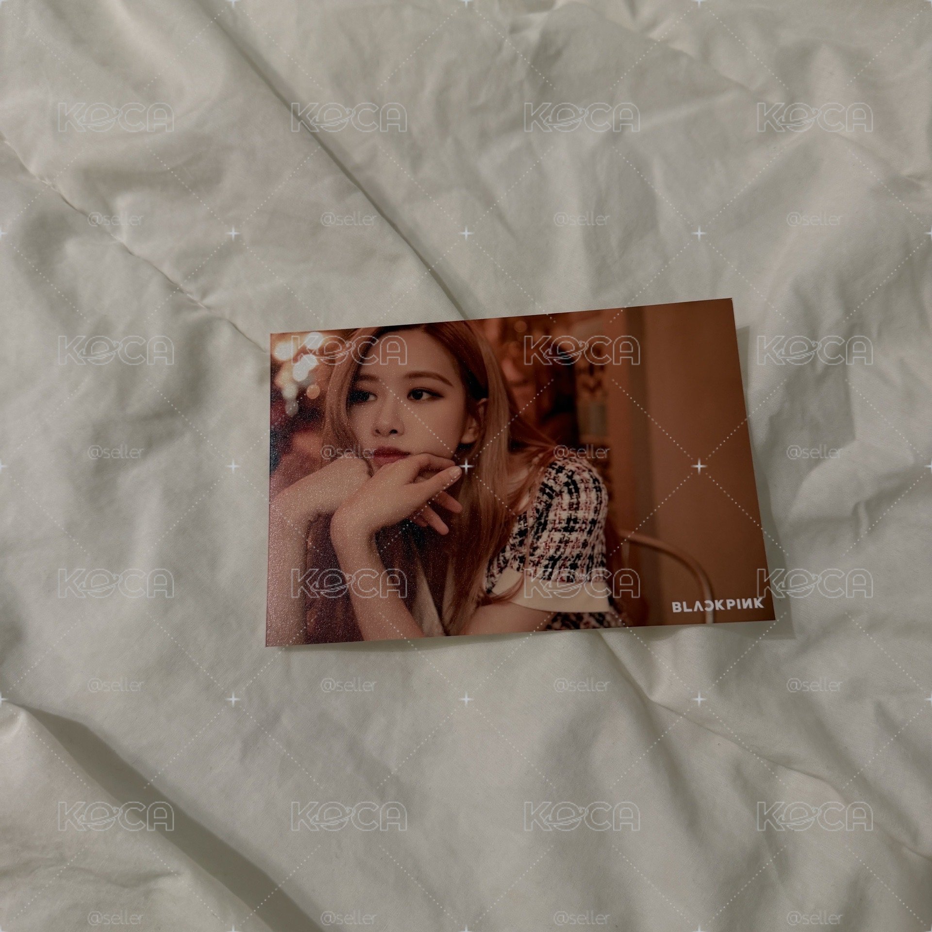 BLACKPINK Rosé 1巡 首爾場 場週 明信片