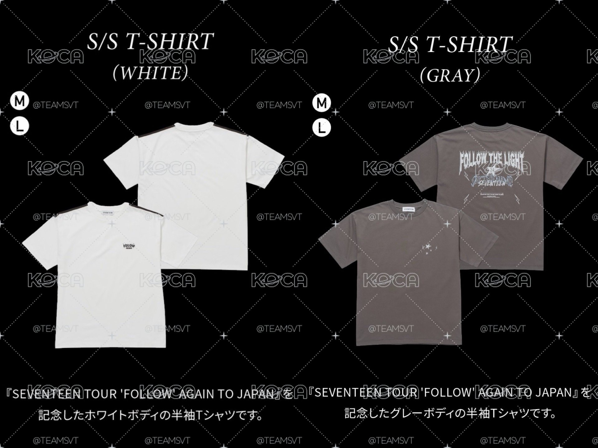 FOLLOW AGAIN 日巡 T-SHIRT