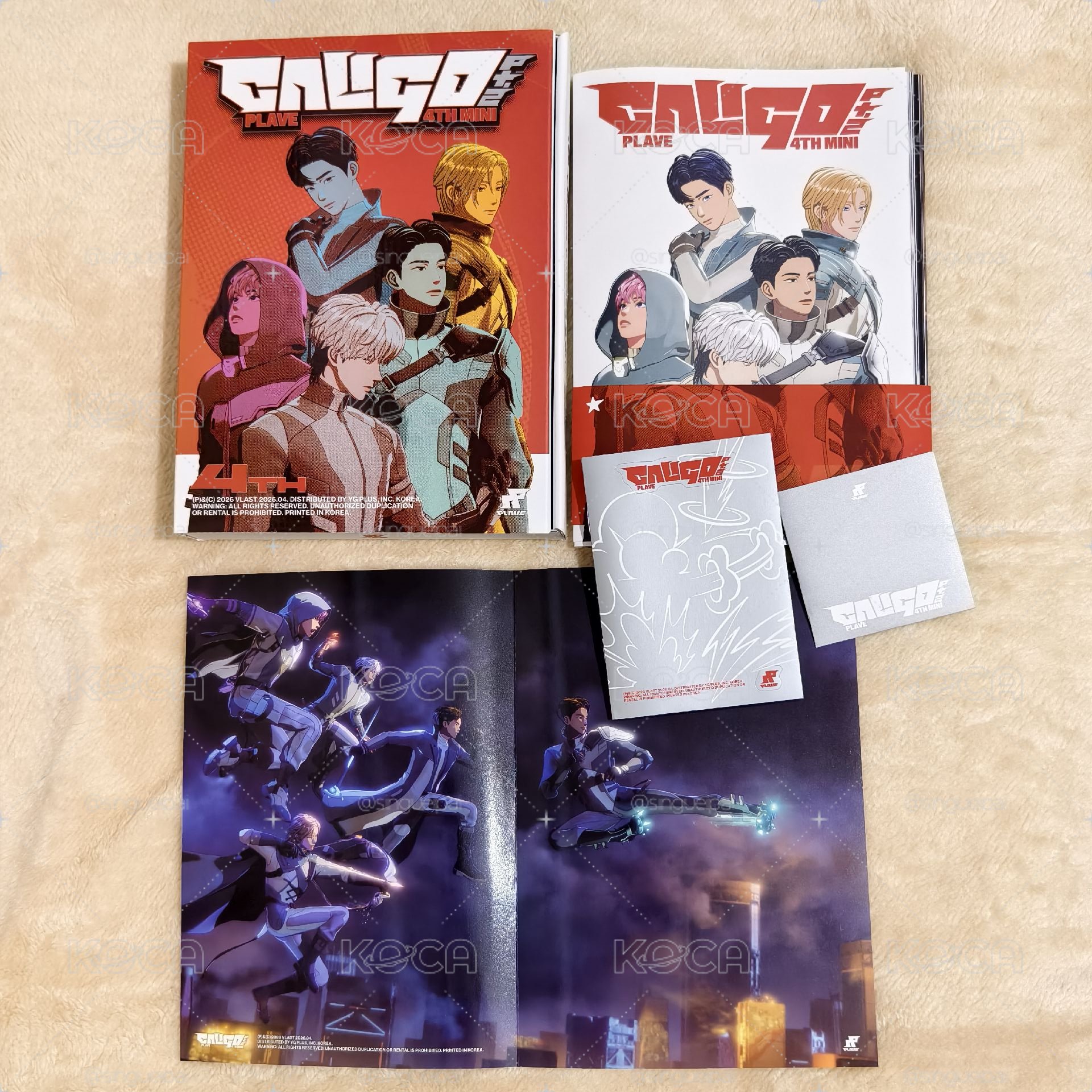 PLAVE 迷四 Photo book 空專