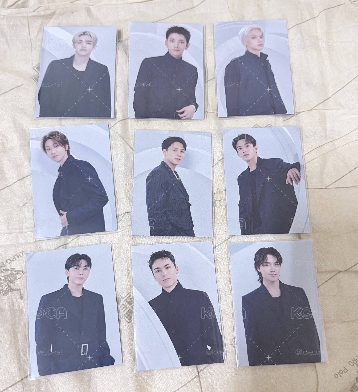 seventeen NEW 日巡外套卡 一套