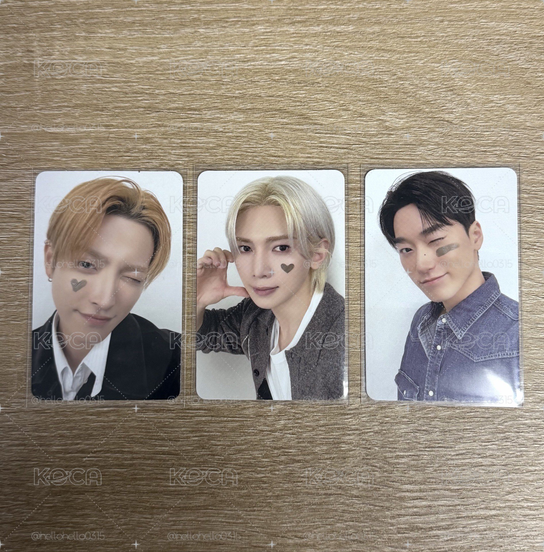 ATEEZ BRMUD 保養品小卡 中尚傘 