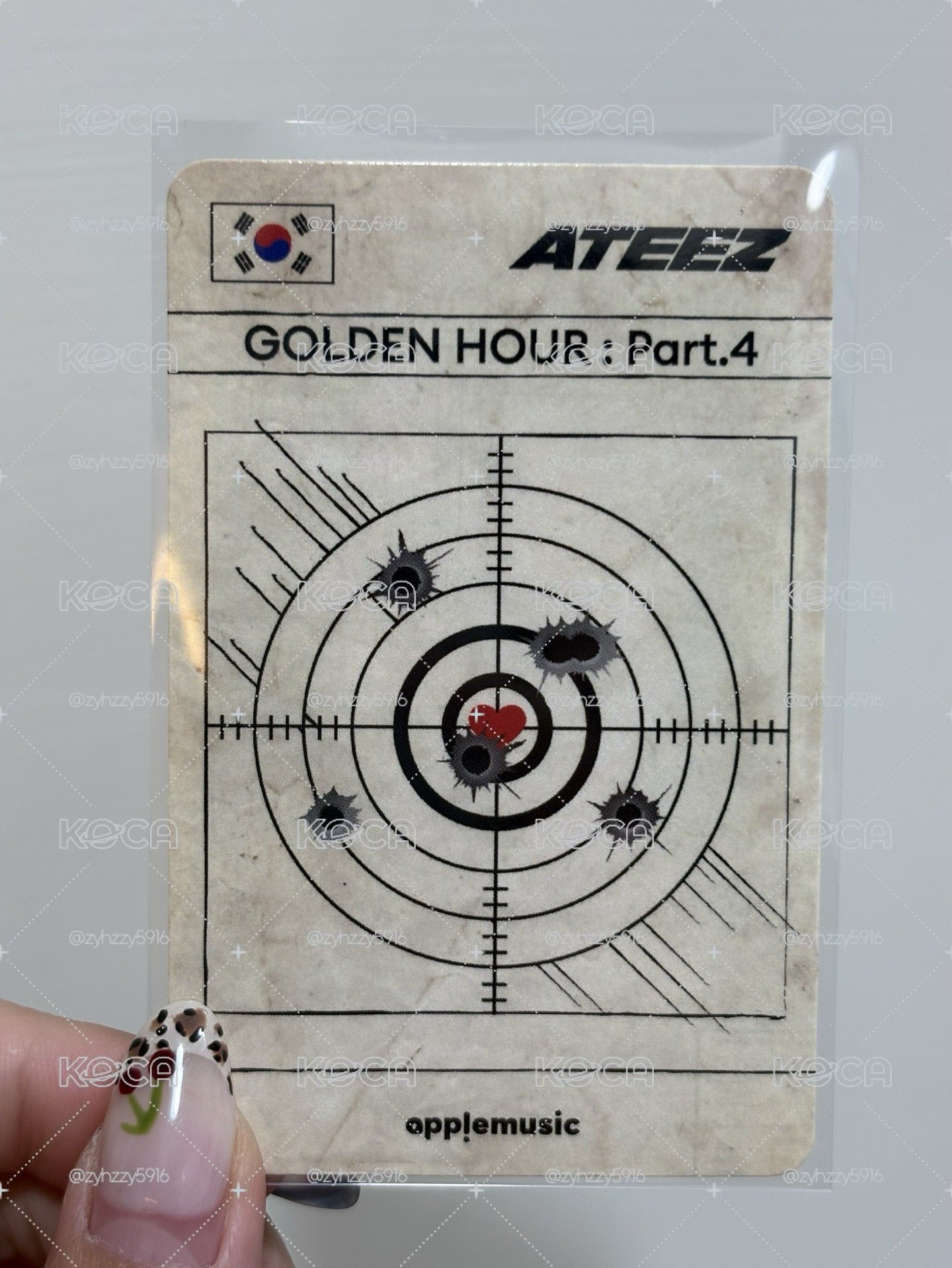 ATEEZ am末簽 潤浩