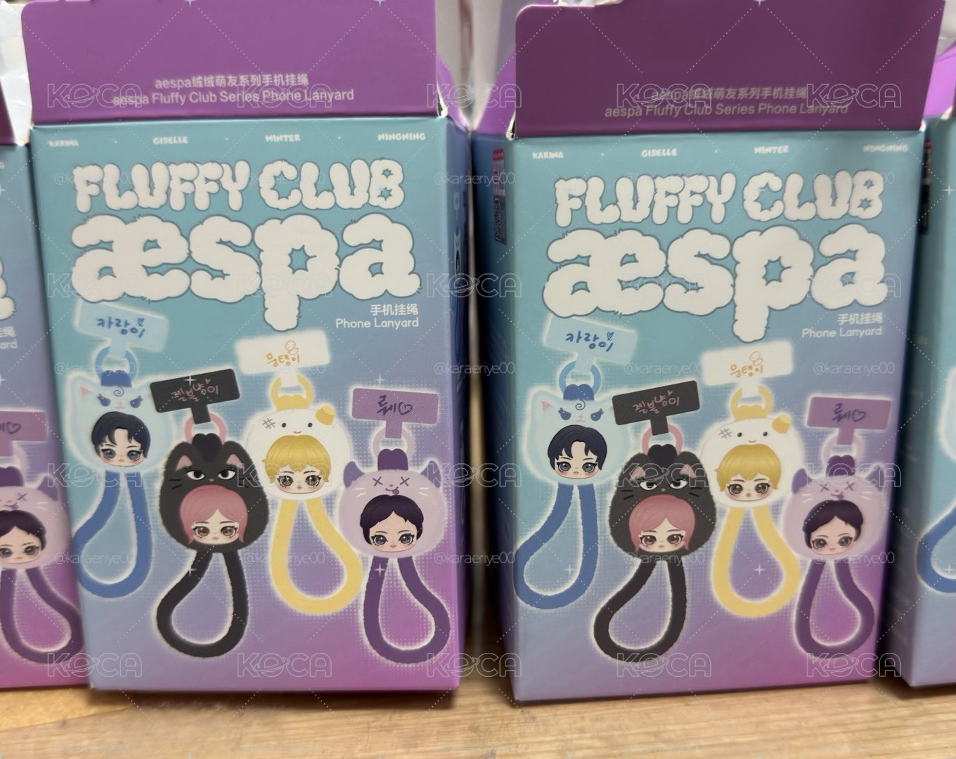 aespa 泡泡瑪特 手機掛繩 確認款