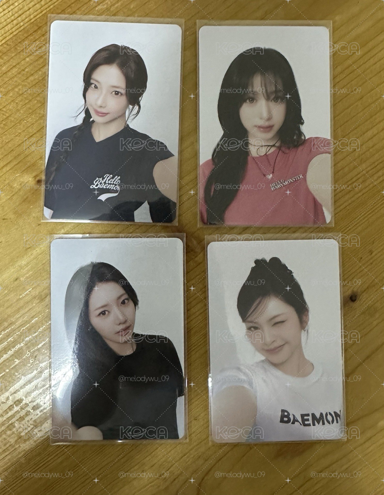 BABYMONSTER UNIQLO卡