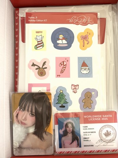 fromis_9 聖誕禮盒+年曆特典