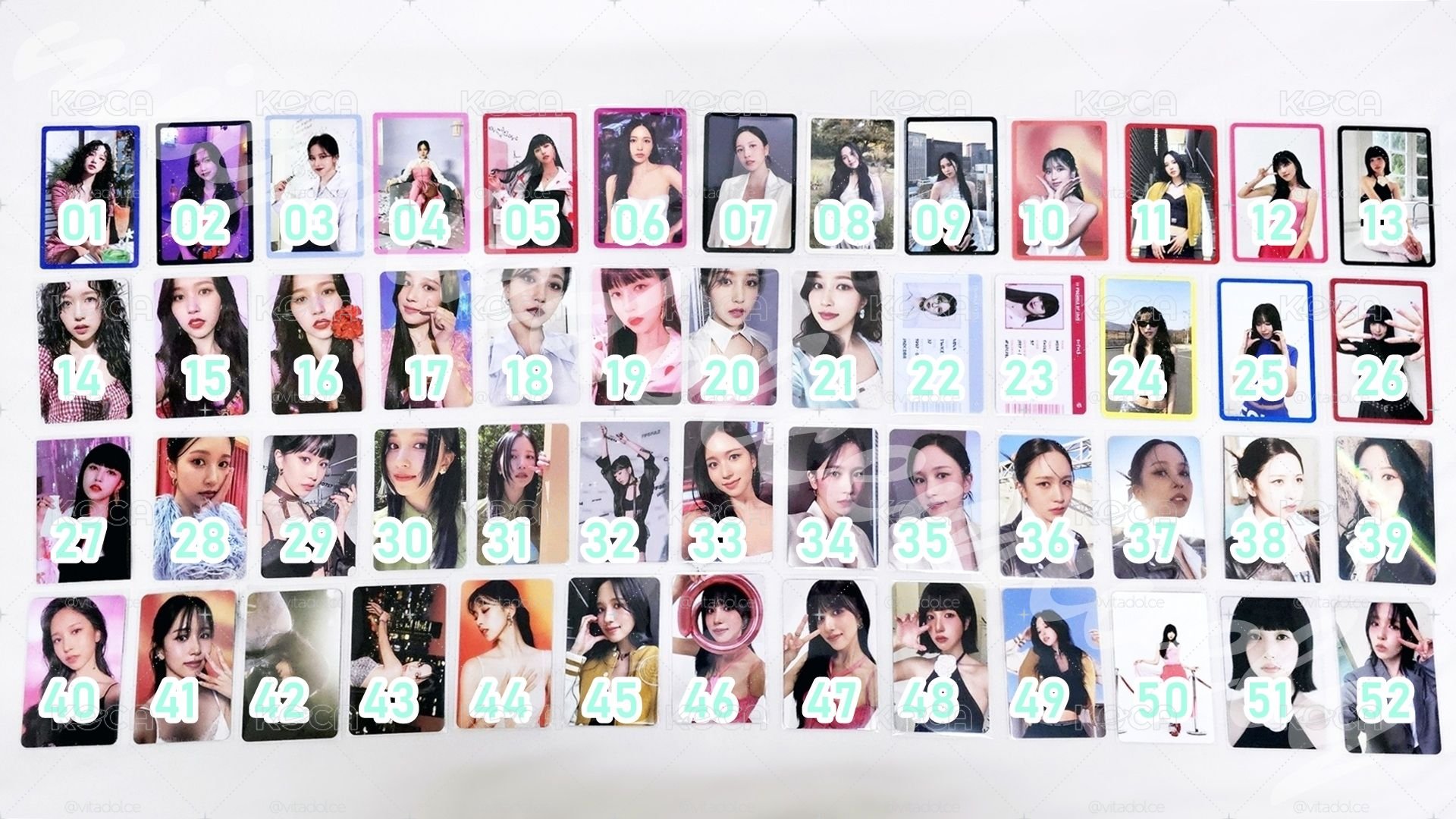 TWICE MINA SET B 名井南小卡B套組 🐧