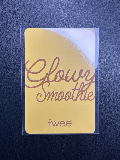娜璉 FWEE唇膏 代言卡 