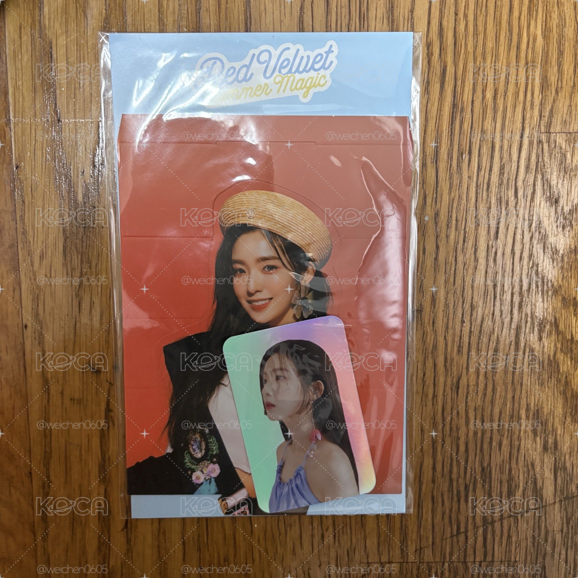 Summer Magic 閃卡 立體折頁卡片 Irene