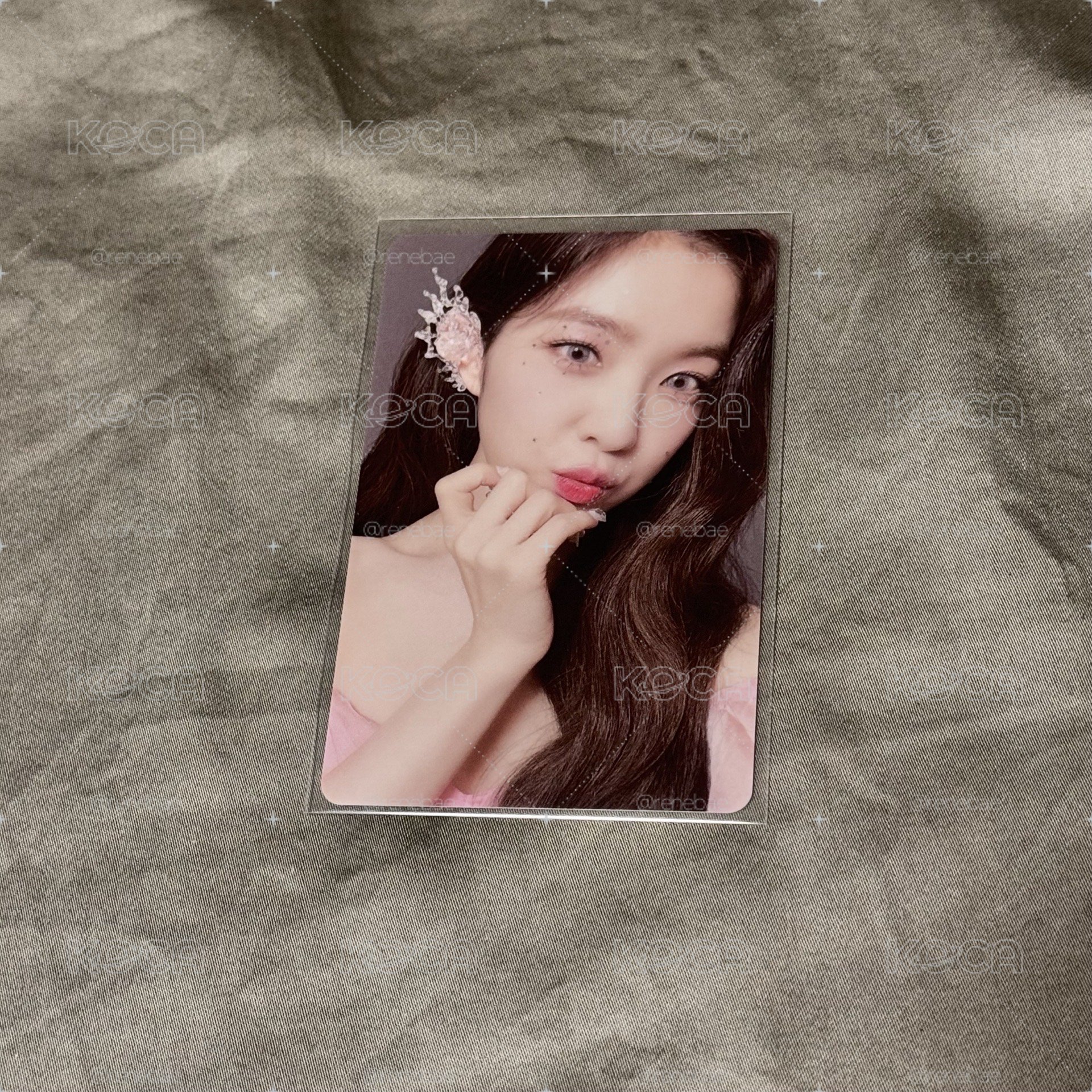 red velvet Irene 25年曆卡