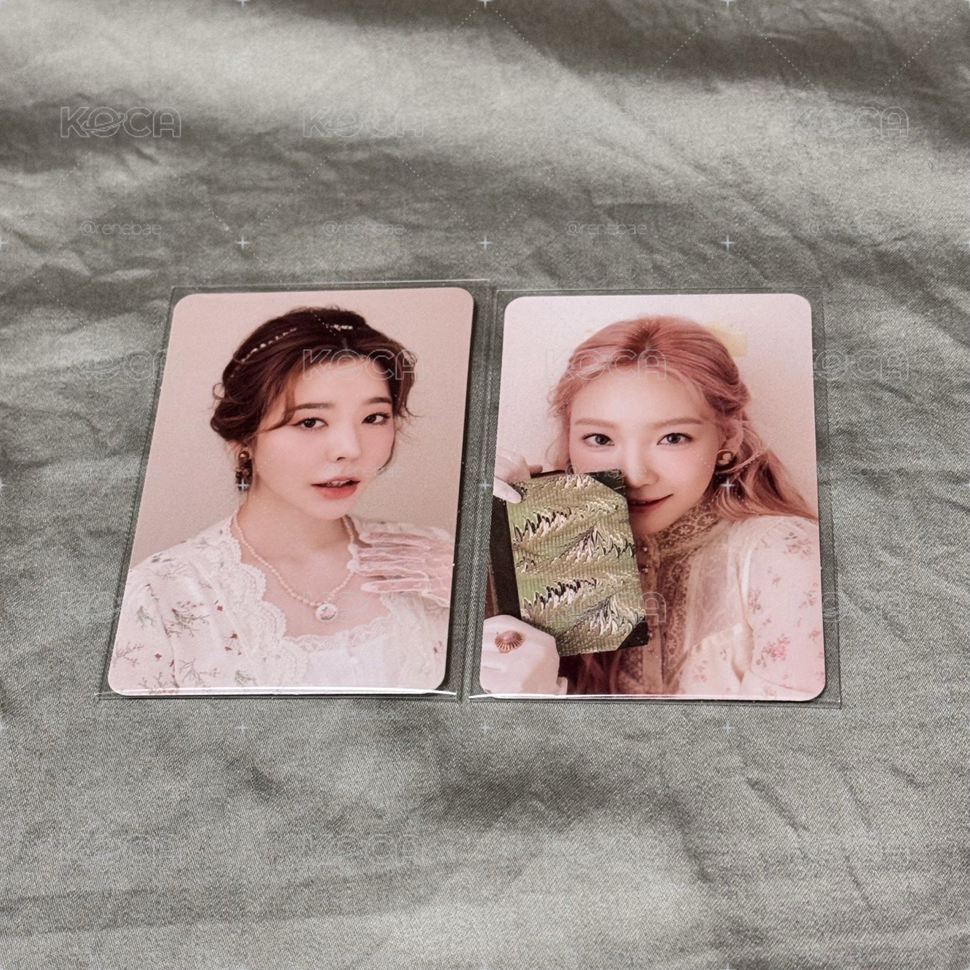 girl’s generation sunny taeyeon 特典卡 22年曆