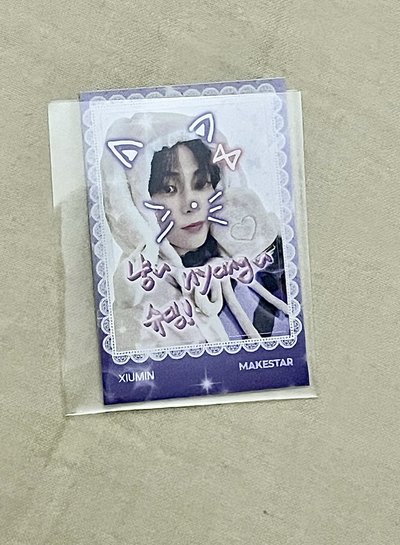 EXO 專卡 特典卡 簽售卡