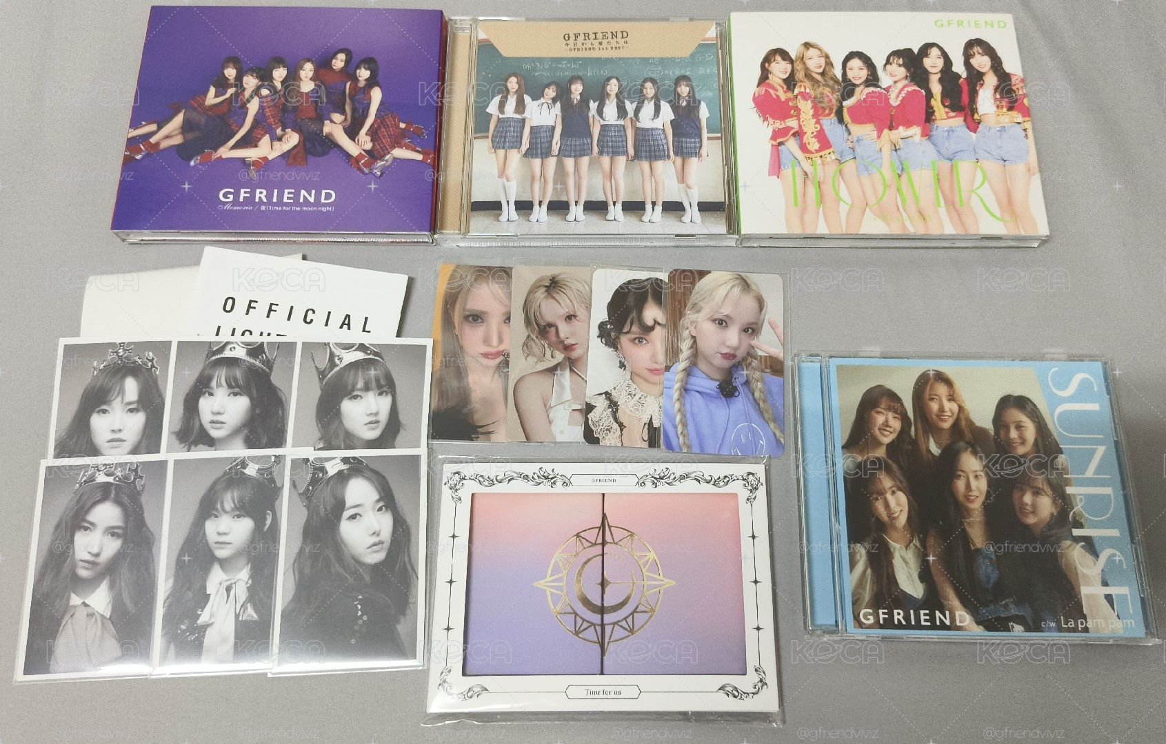 [可議] GFRIEND 日專 限定盤 通常盤 一代手燈卡 團綜河