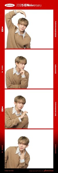 photoism 2025 ENniversary  人生四格卡 
