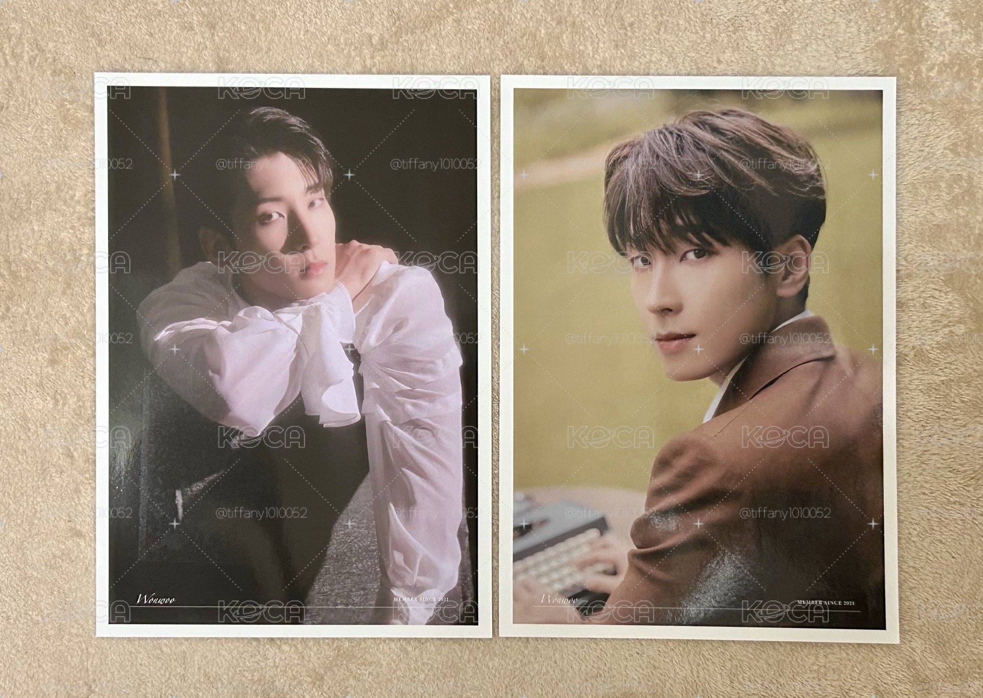 SVT SOCIAL CLUB 傳家寶 明信片 檔案卡 SEVENTEEN