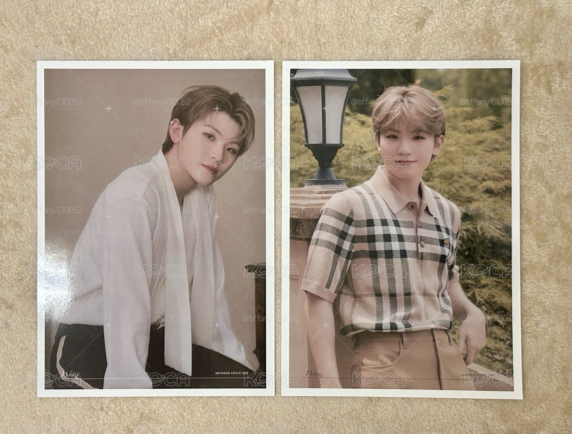 SVT SOCIAL CLUB 傳家寶 明信片 檔案卡 SEVENTEEN