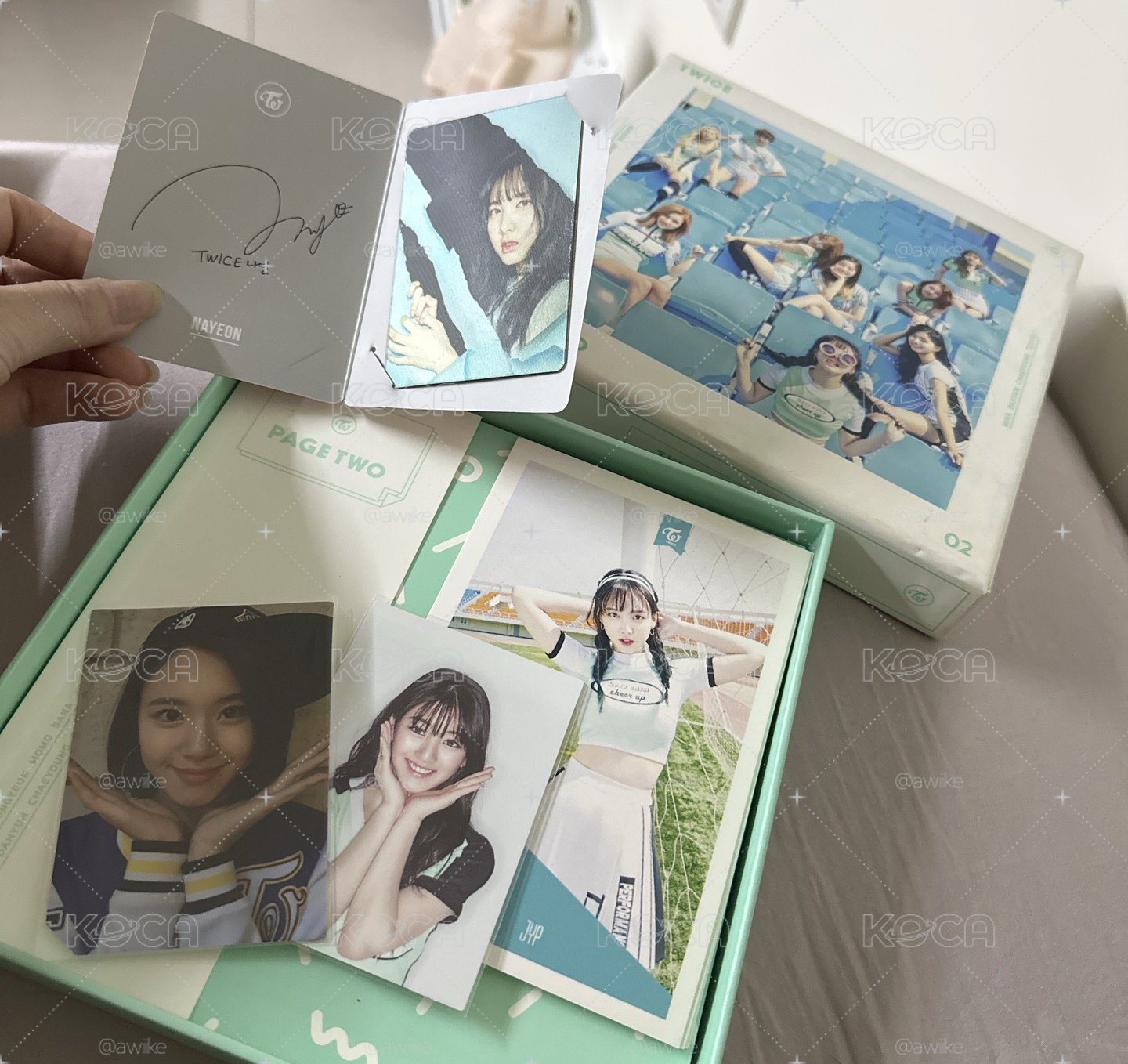 TWICE PAGE TWO專輯 外盒損