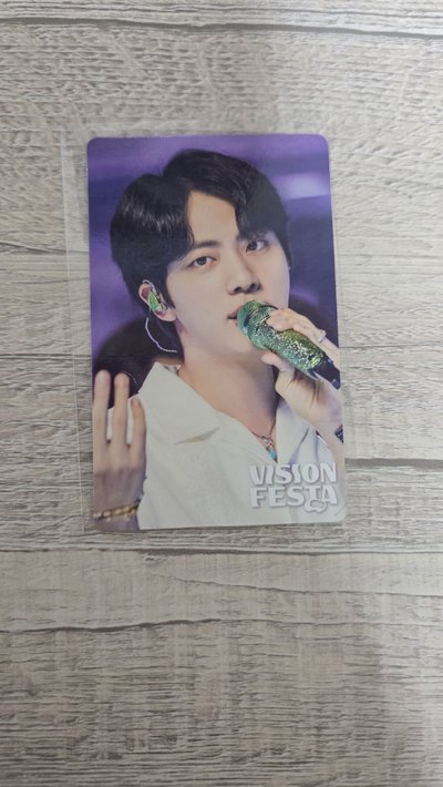 Vision Festa 展覽 BTS小卡 Jin