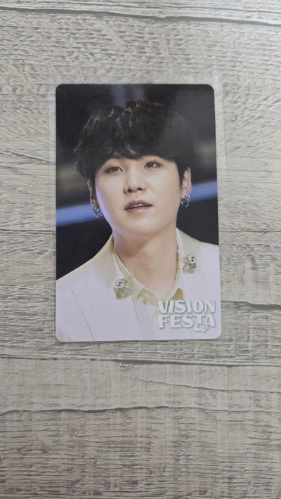 Vision Festa 展覽 BTS SUGA 小卡