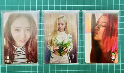 f(x) Krystal 鄭秀晶 正規二輯 三輯 四輯 絕版專卡