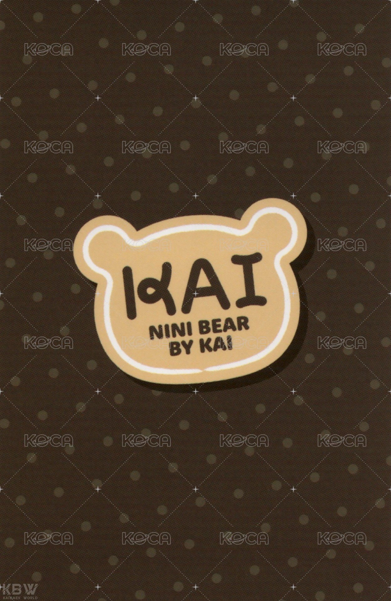 KAION 周邊卡  背面