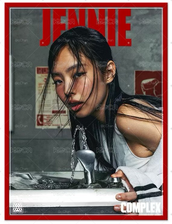 Jennie Complex Cover X GAS 亞洲限定紀念卡
