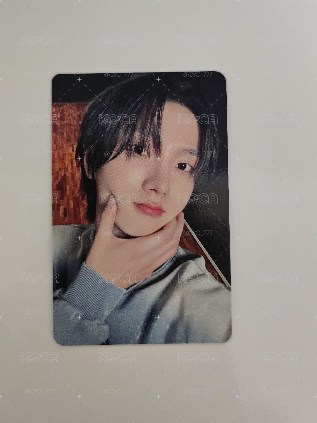 朴成淏 SUNGHO HOW?愛豆驛站 幸運卡 