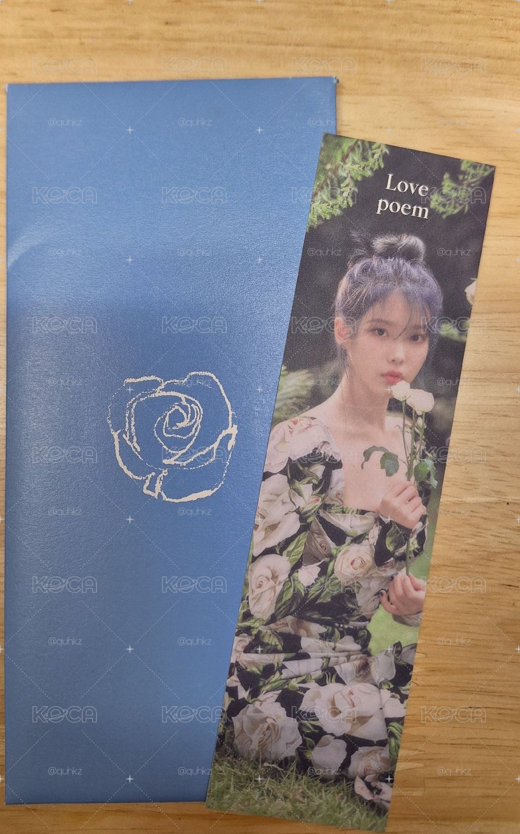 Love poem 專輯卡 含書籤