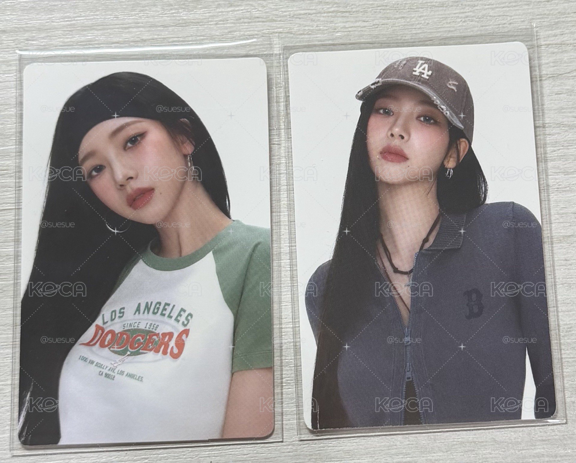 Karina MLB代言卡