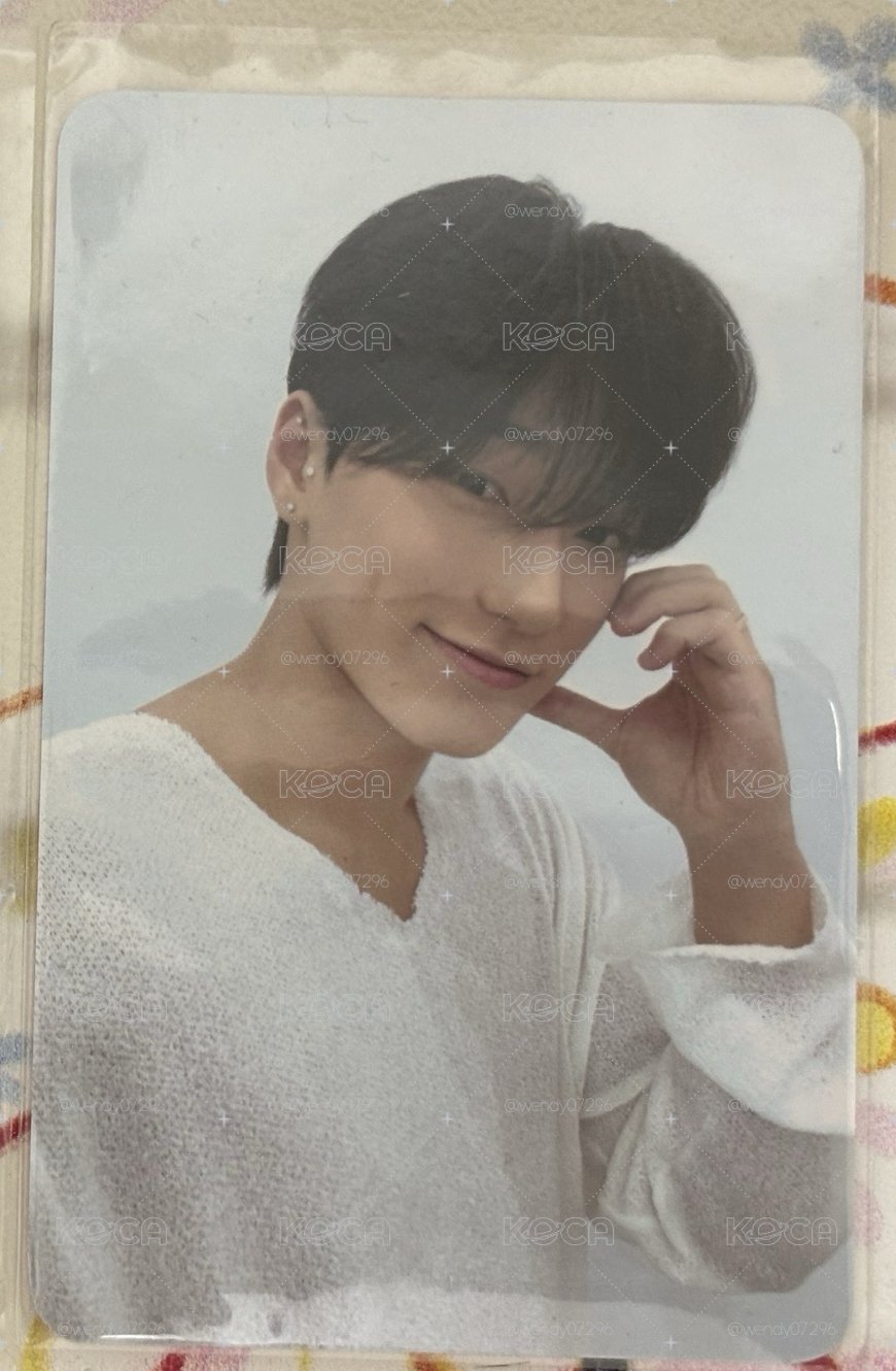 ATEEZ 崔傘 耳貼 代言卡