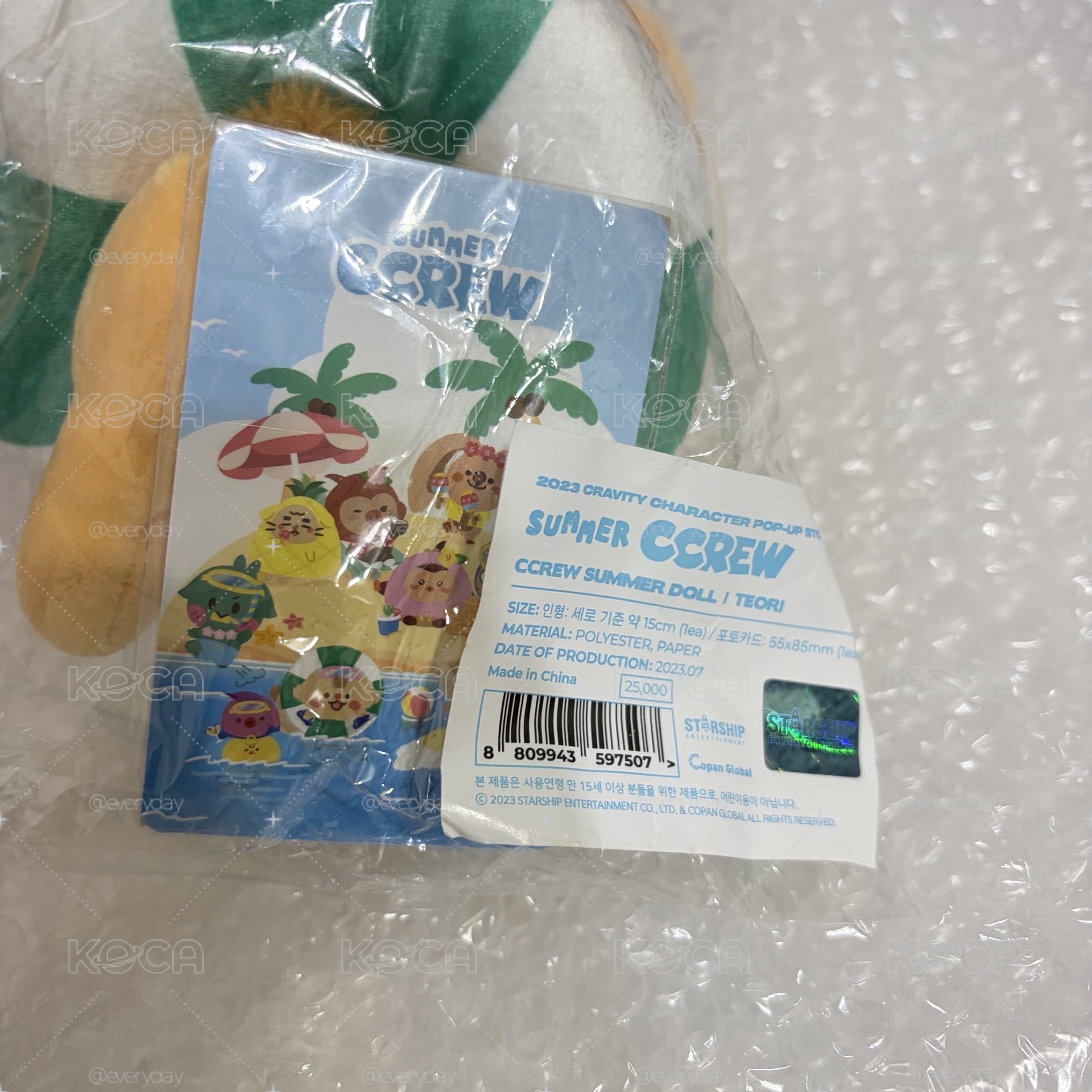 全新現貨 烤焦娃SUMMER CCREW TEORI