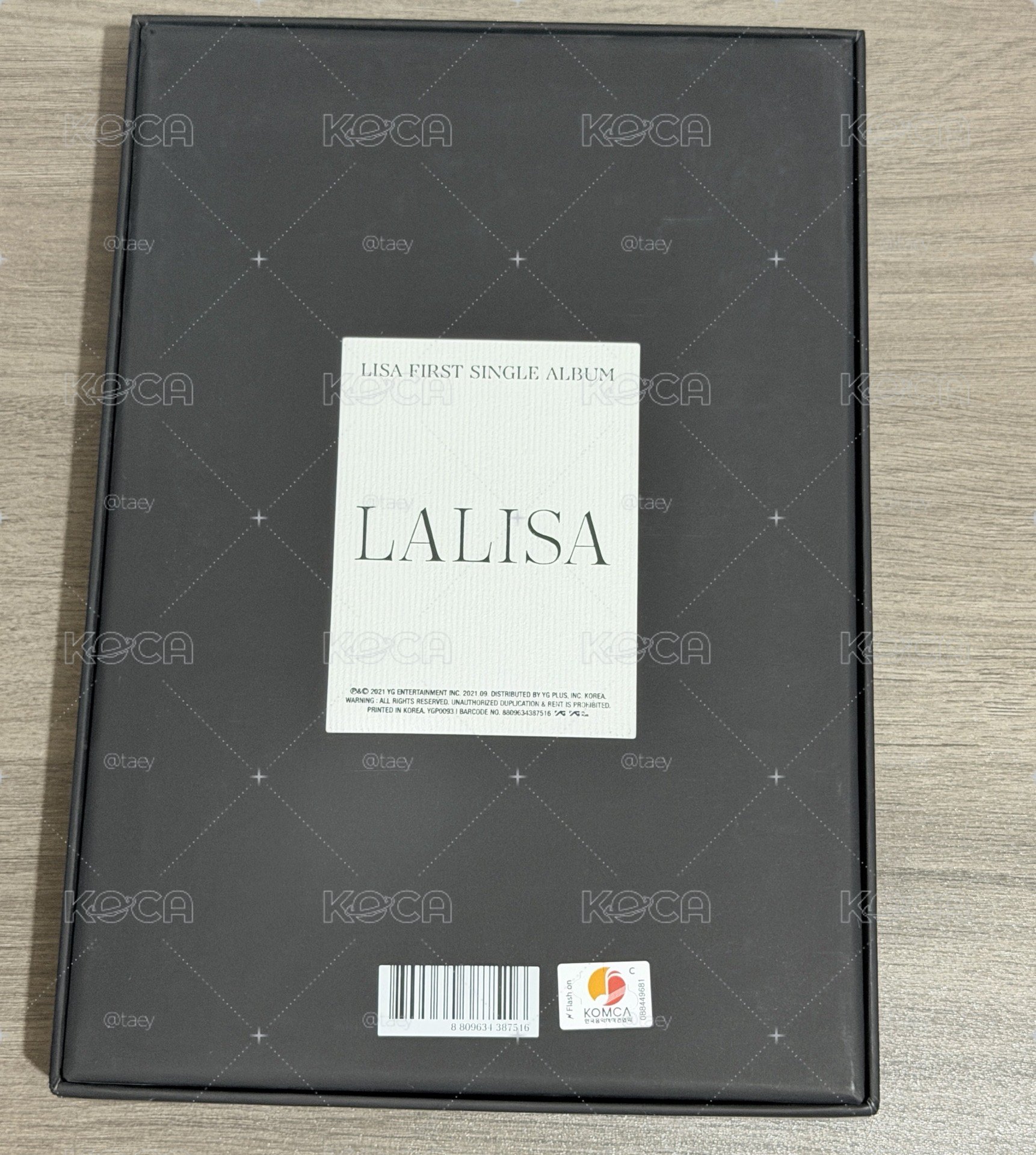 LISA (BLACKPINK) LALISA (1ST SINGLE ALBUM) 首張單曲