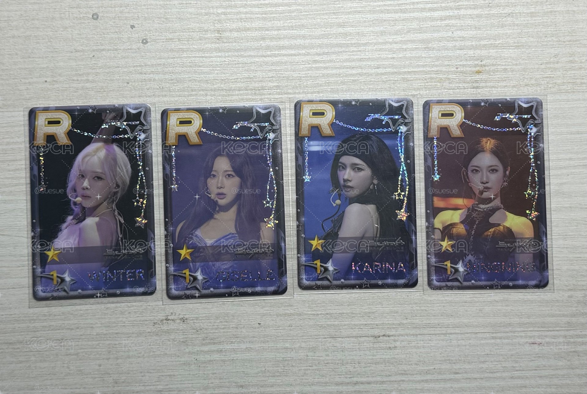 aespa安可場遊戲卡