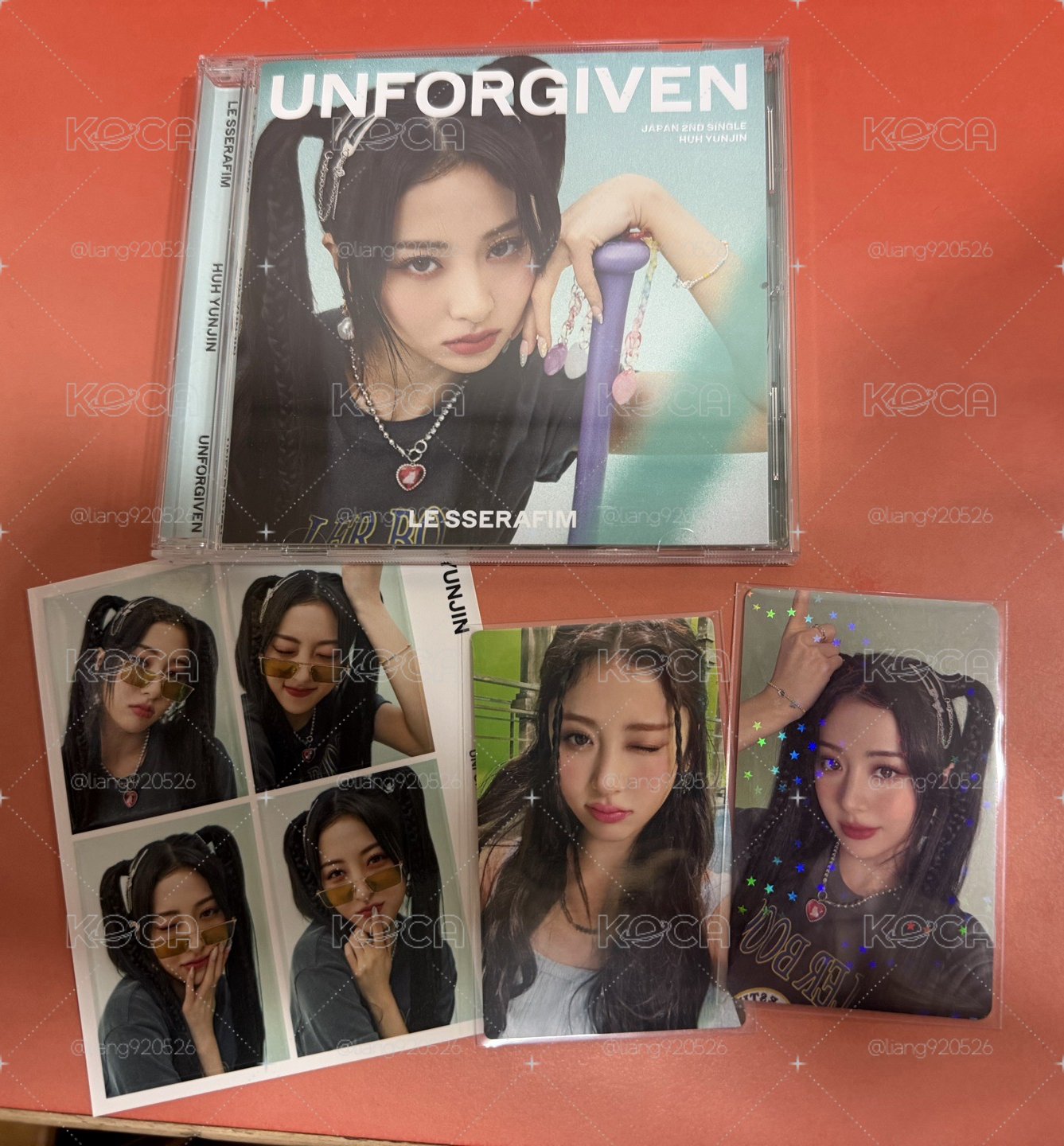  UNFORGIVEN 日專單封允已拆全專