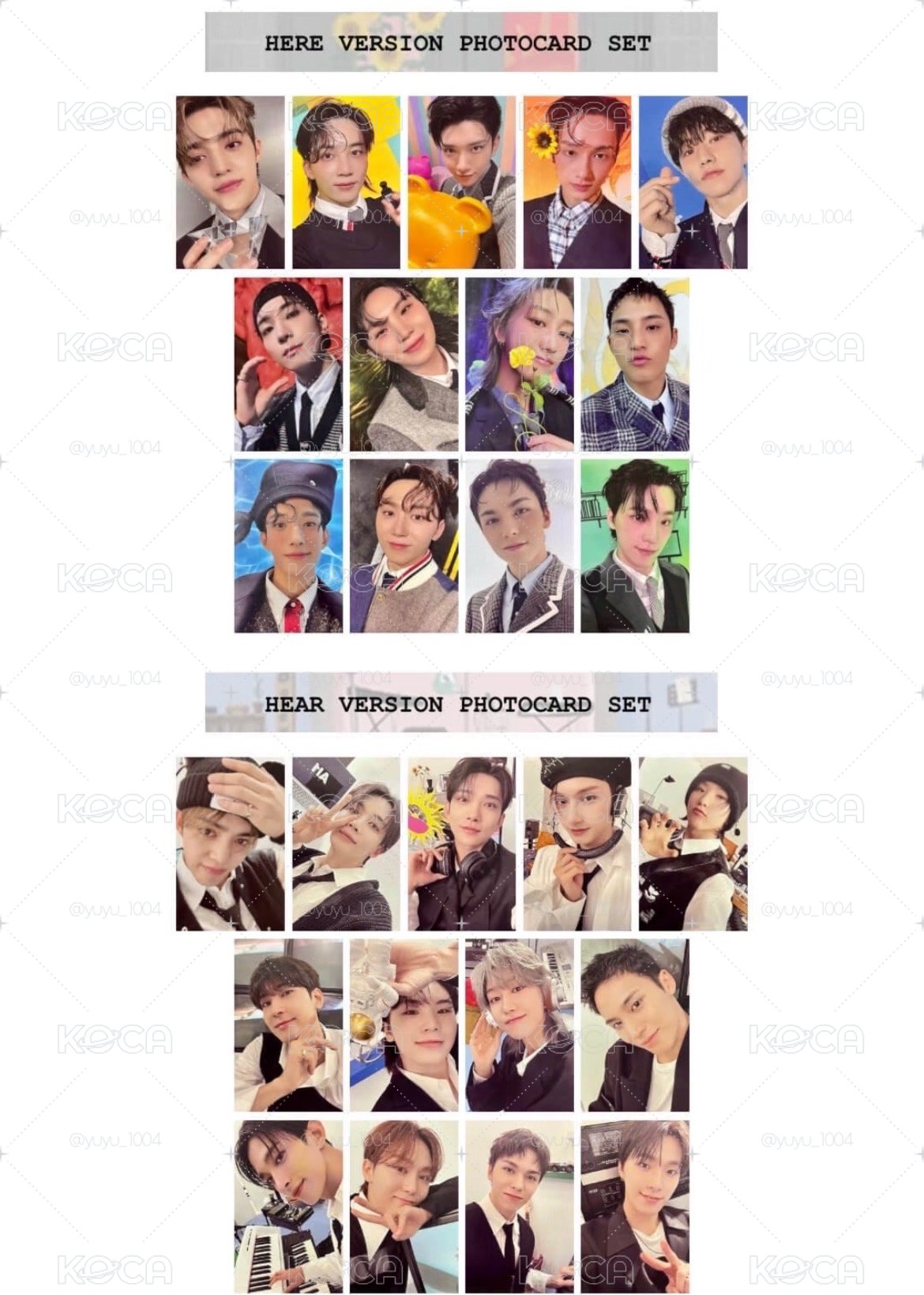 seventeen 精選專固卡