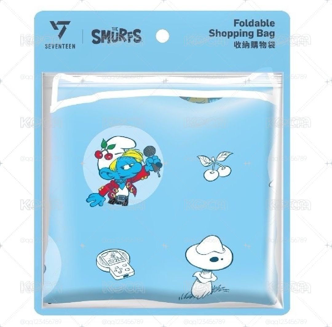SEVENTEEN購物袋環保袋 藍色小精靈