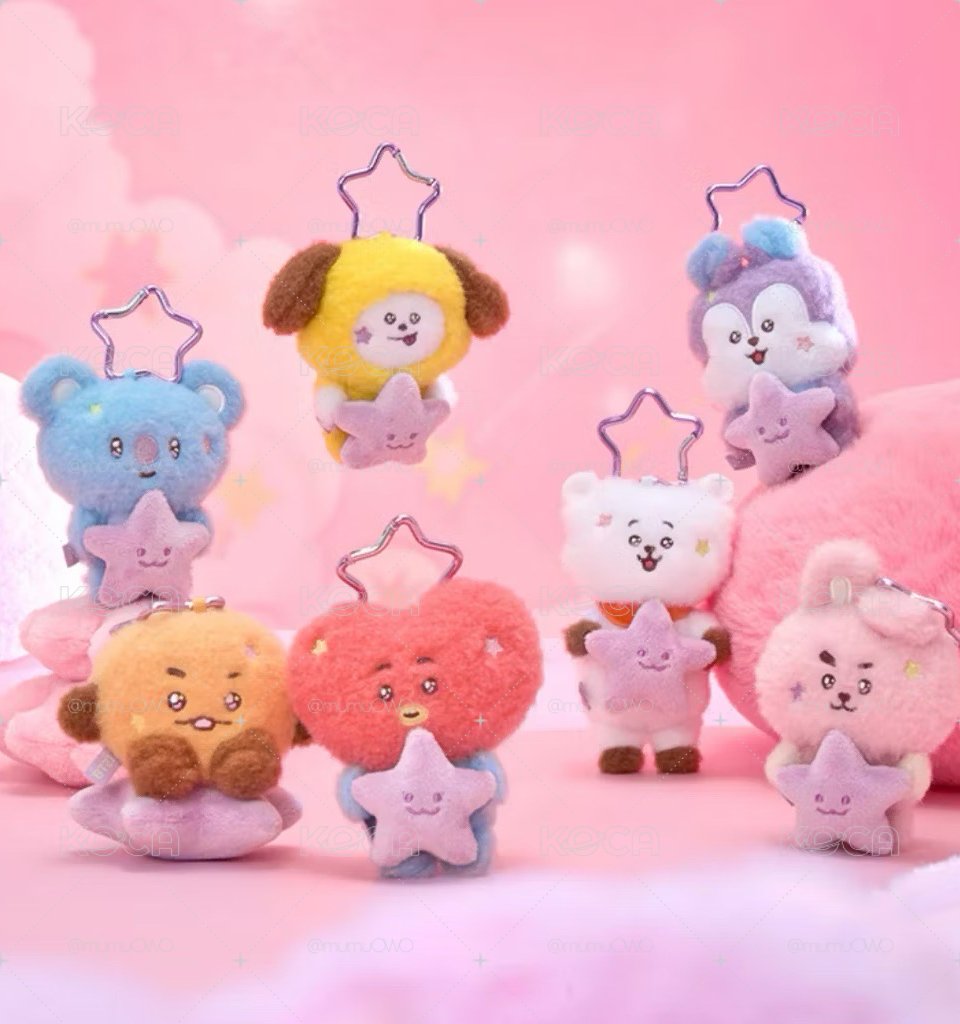 現貨 BT21紫星之旅吊飾