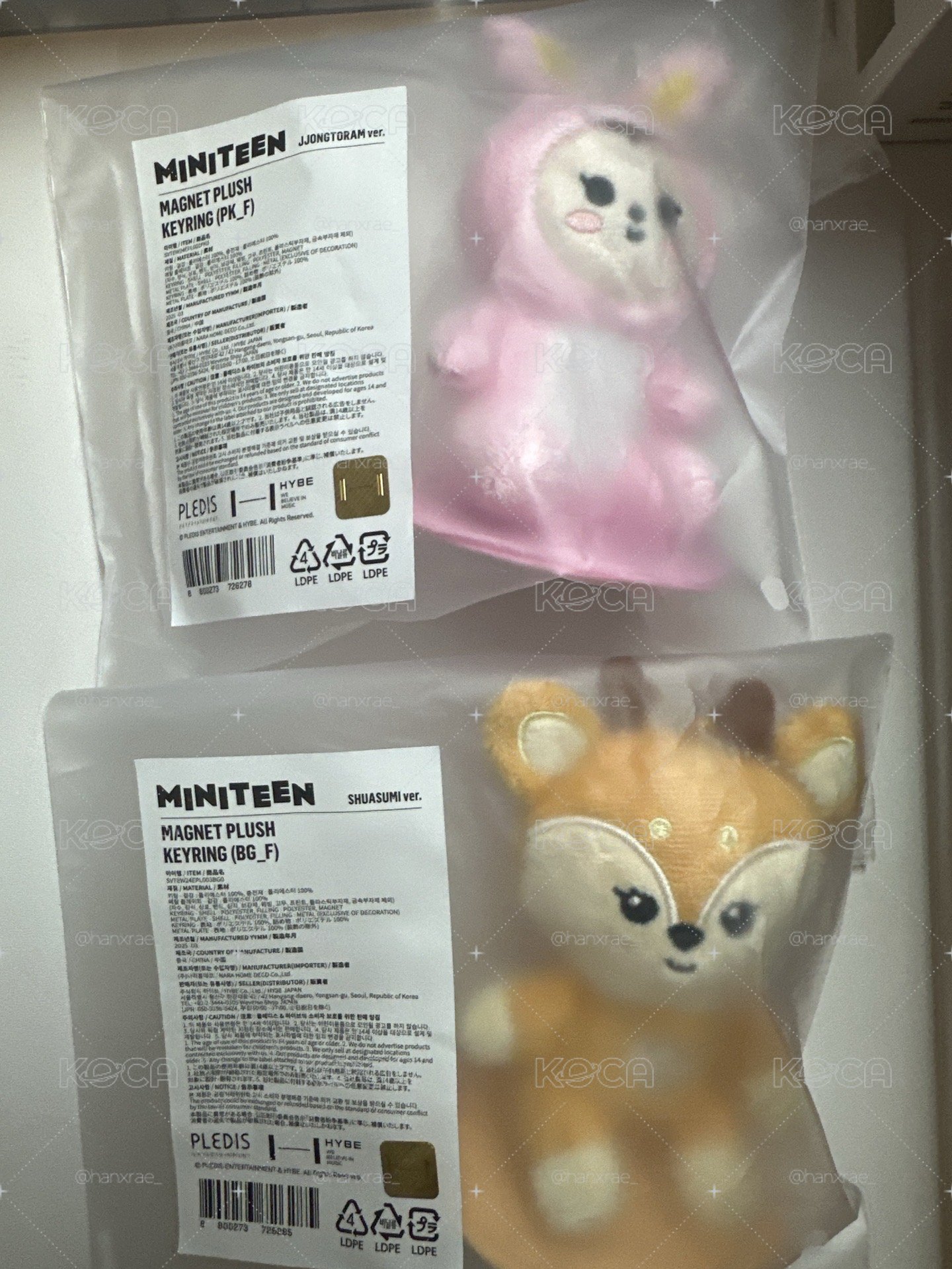 現貨 SEVENTEEN MINITEEN 磁吸坐娃 漢秀