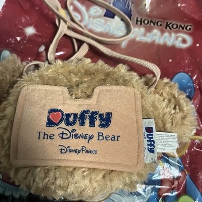 🧸香港迪士尼 Duffy達菲熊 票卡夾掛頸包斜背包證件包零錢包
