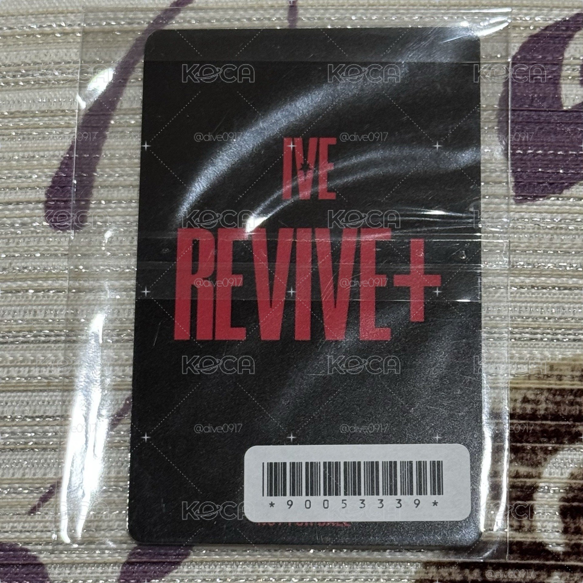 IVE REVIVE+ 正規二 安兪真 日咖 Asmart 特典小卡