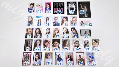 TWICE TZUYU SET 子瑜小卡周邊區 💙
