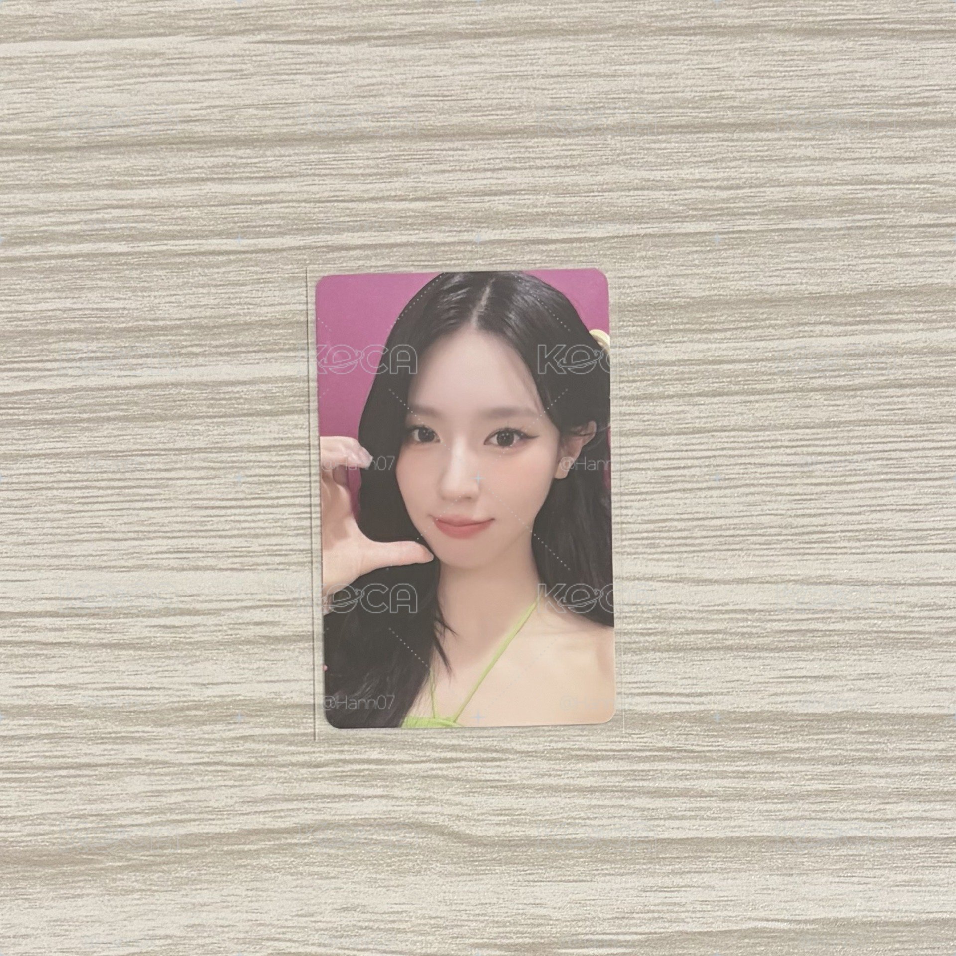 i-dle 迷七 麵老婆卡