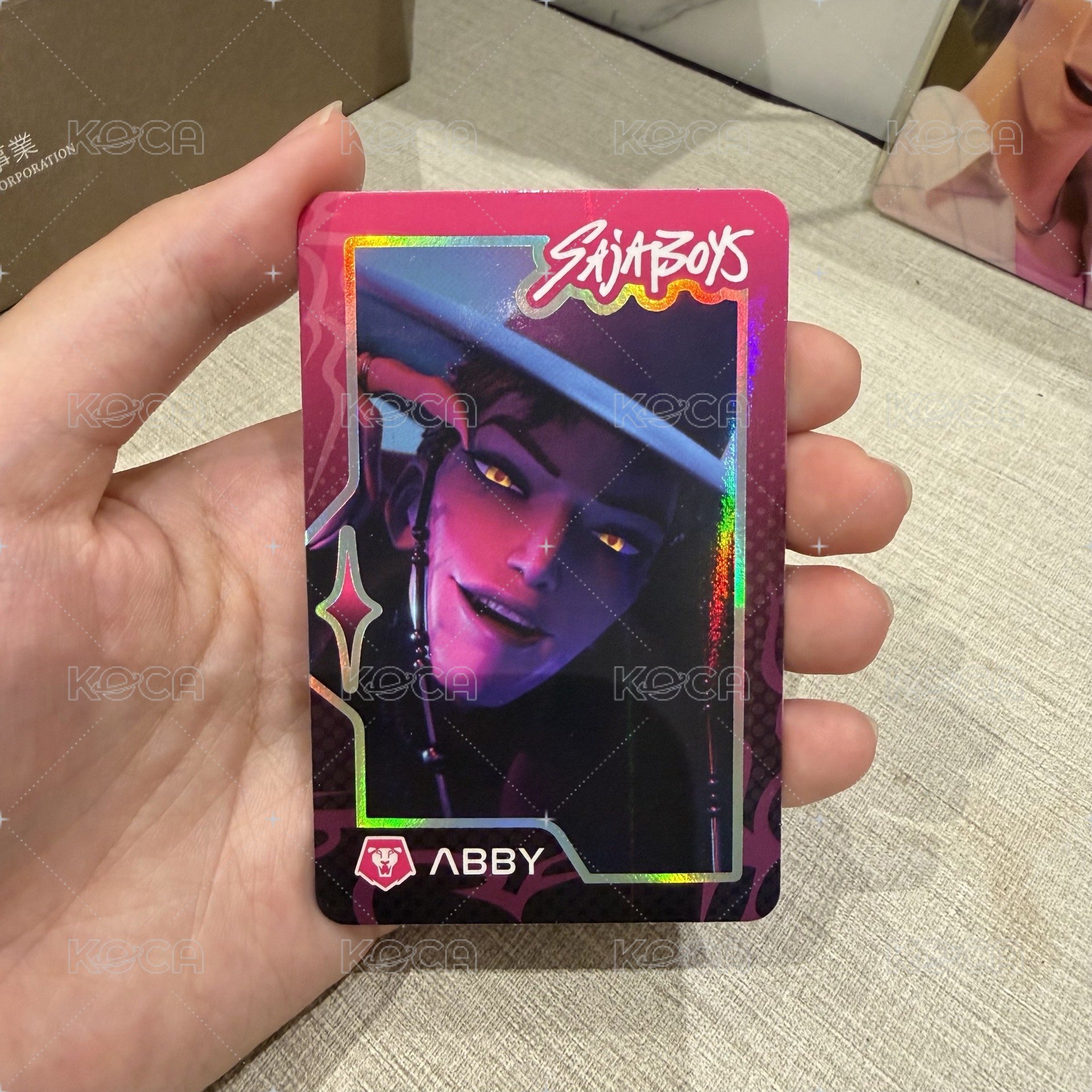 Abby 極稀有 閃卡