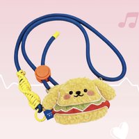 奧札 5.0 側背包 堡堡毛絨包