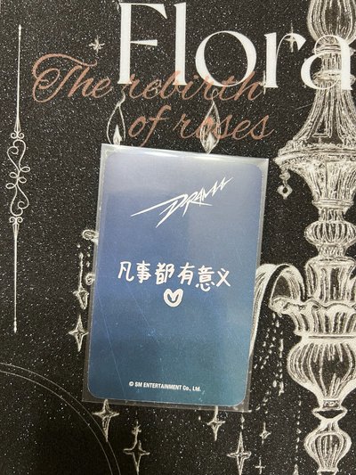 aespa | DRAMA 愛豆驛站 預售卡 | Karina 柚子
