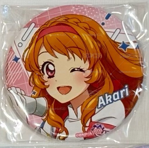 アイカツ 偶像學園 Rooting for you! 大空明里 徽章