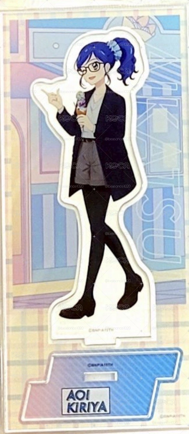 アイカツ 偶像學園 邊走邊吃 霧矢葵 立牌（綁物）